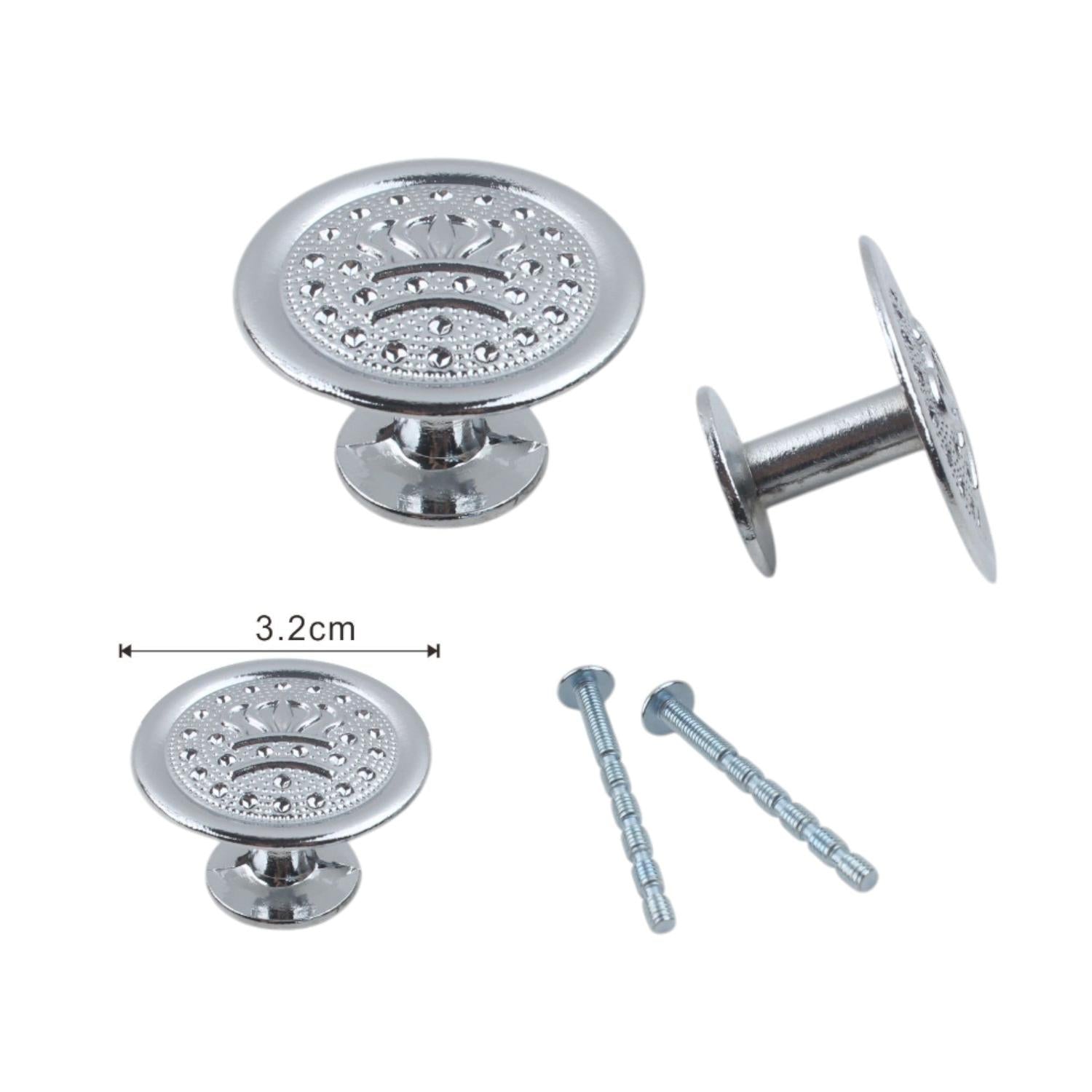 Mango Redondo Plateado