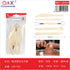 Set de herramientas para cerámica de plástico, 5 piezas, color beige