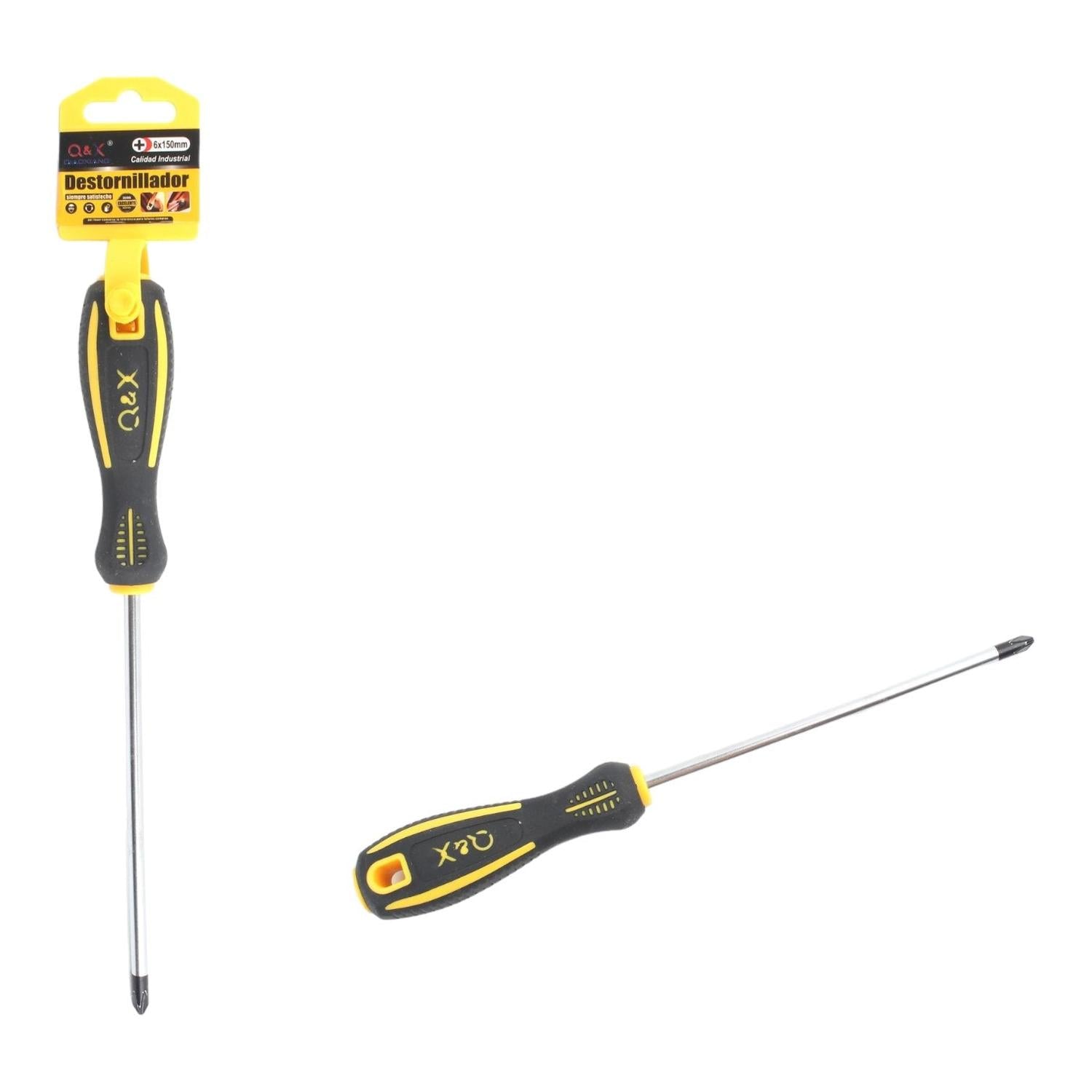 Nuevo Destornillador Mango Cuadrado (Cruz 6*150) Imantado