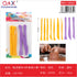 Set de herramientas para cerámica de plástico, 10 piezas, combinación morado 3 + amarillo 7