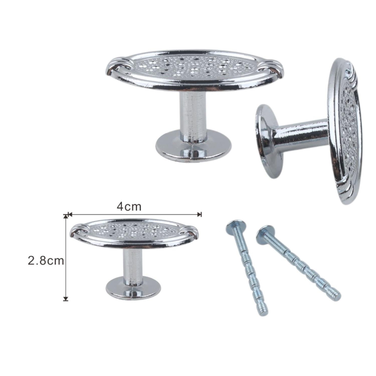 Mango Ovalado Plateado