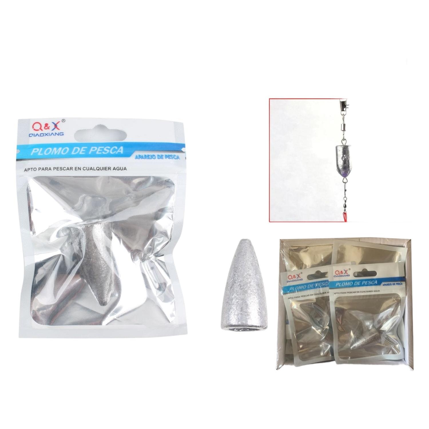 Colgante De Plomo De Bala De 70G 1 Pieza (Color De Plomo)