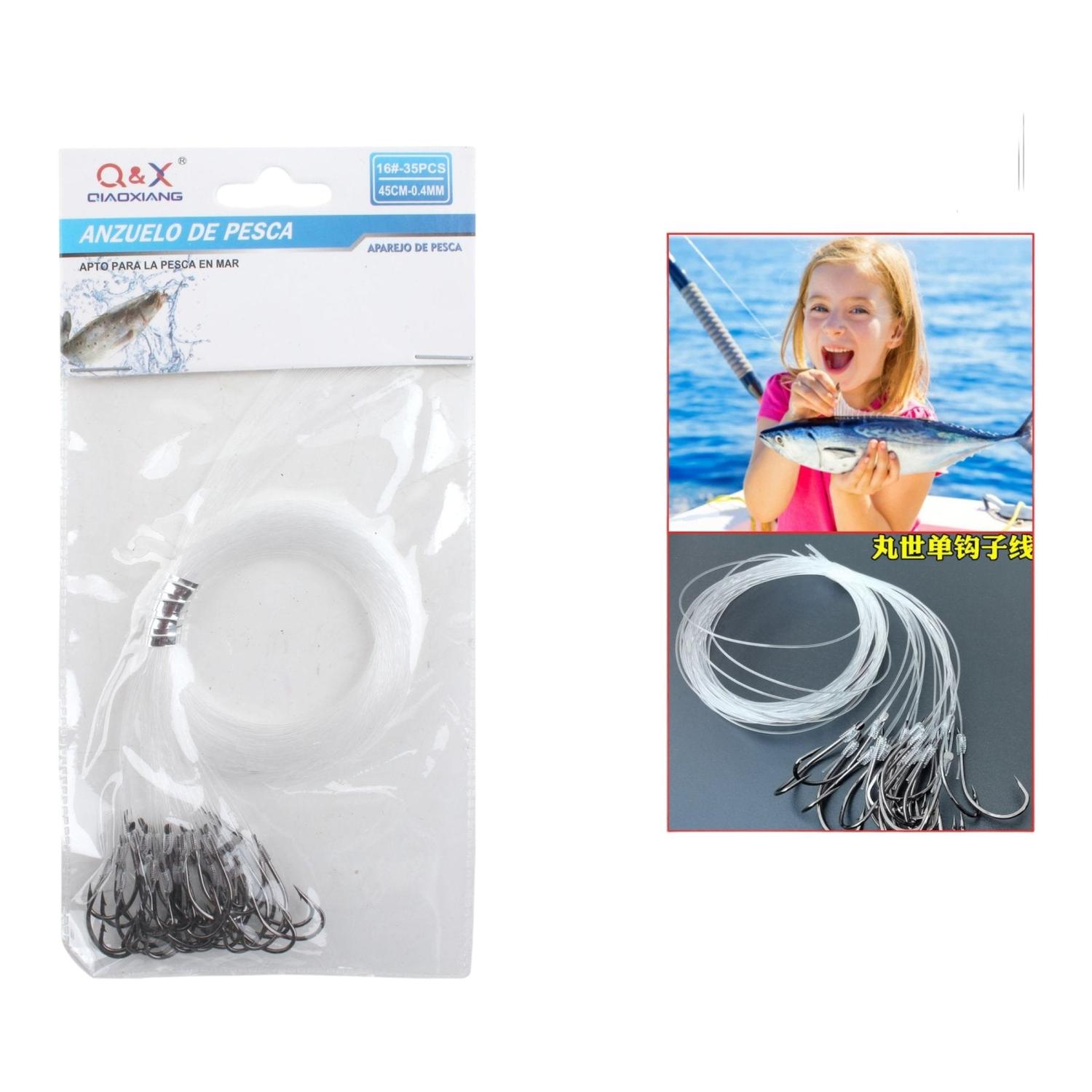 Con Hilo Gancho Maruse 16#-35 Gancho, 45Cm-0.4Mm