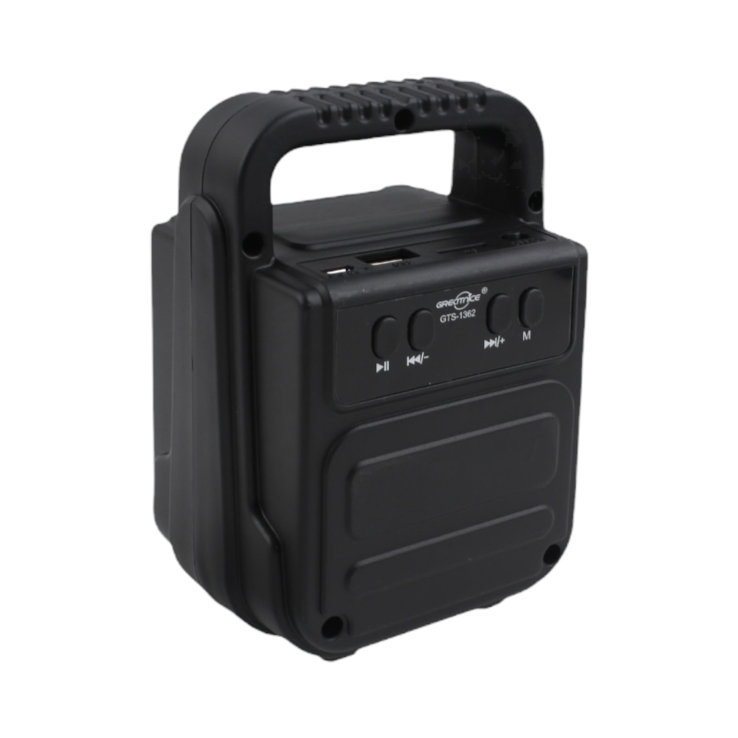 Parlante Bluetooth Modelo ZQS Negro con Manilla