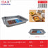 Bandeja de aluminio desechable 324x264x40 mm (2 pack)