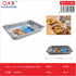 Bandeja de aluminio desechable 315x215x43 mm (2 pack)