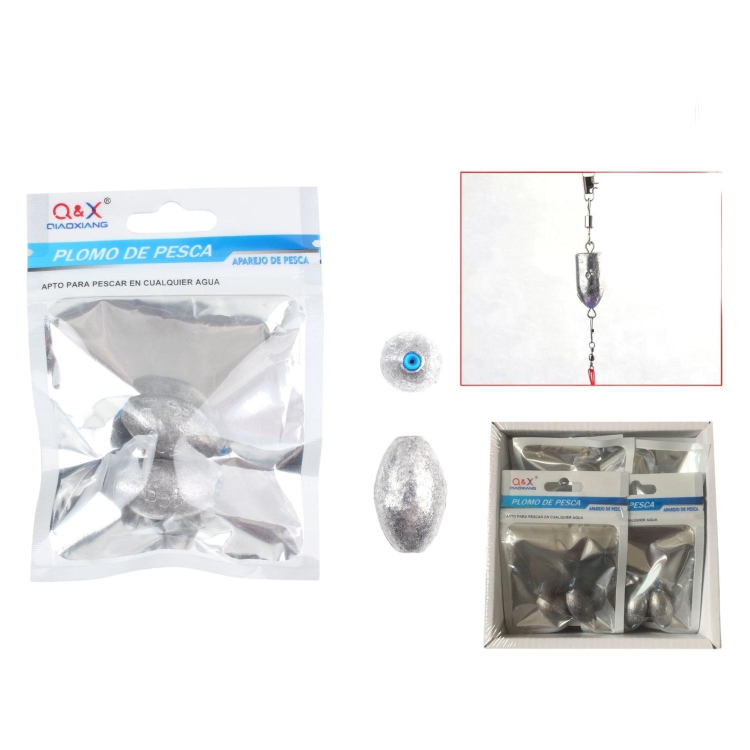 Colgante De Plomo Estilo Japones No Da?ino 40G 2Pcs