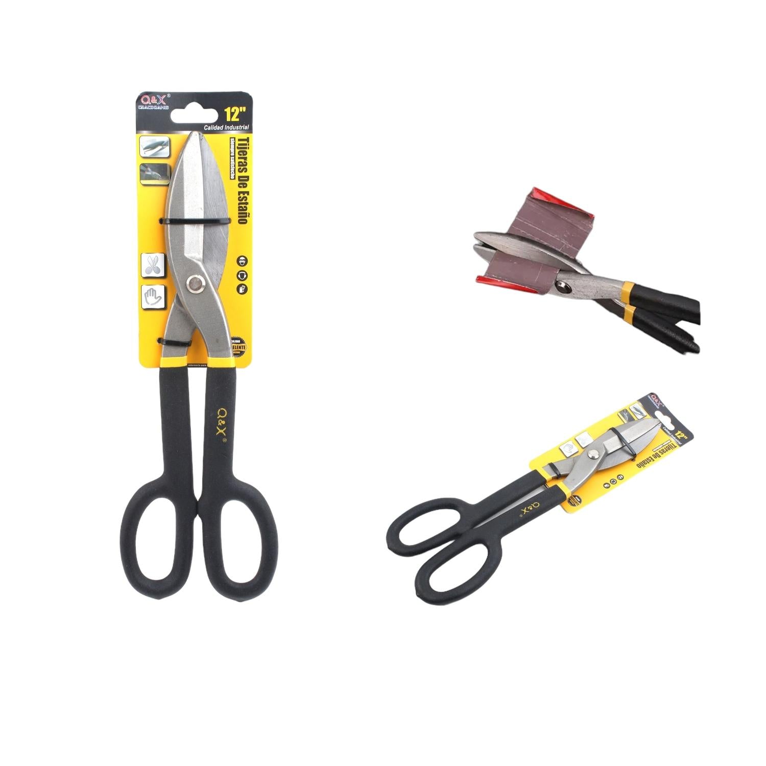 Tijeras de Estaño Q&X 12”