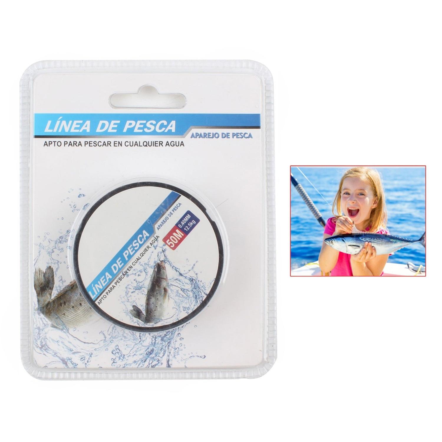 Línea De Pesca De 50 Metros 0,40 Mm