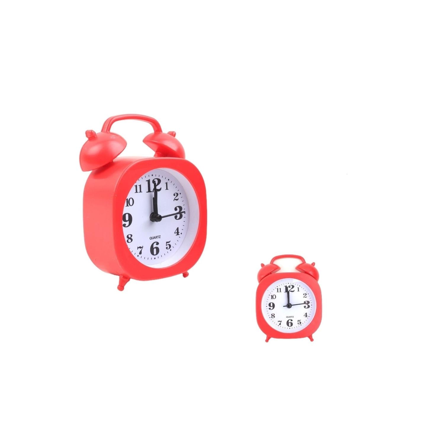 Reloj Despertador De Forma Cuadrada