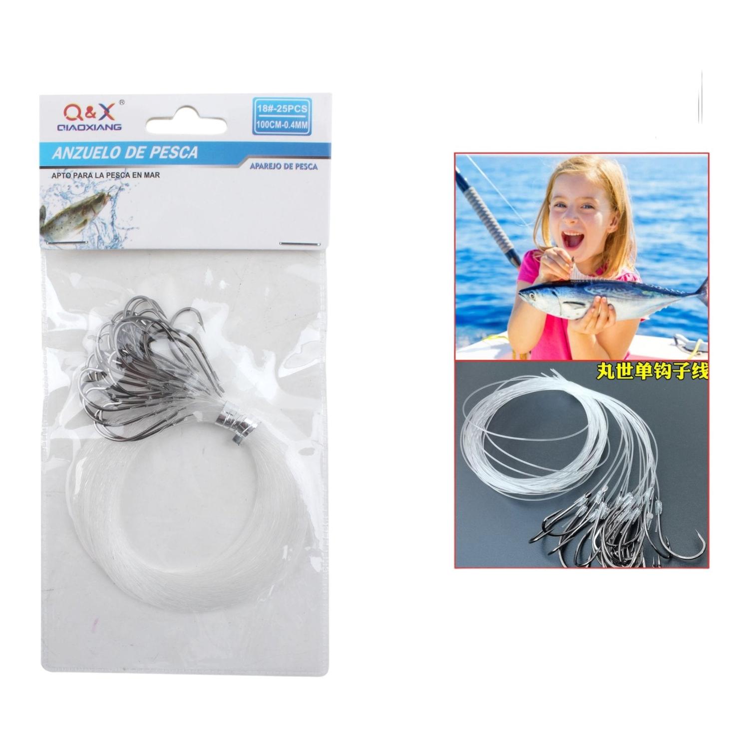 Con Hilo Gancho Maruse 18#-25 Gancho, 100Cm-0.4Mm