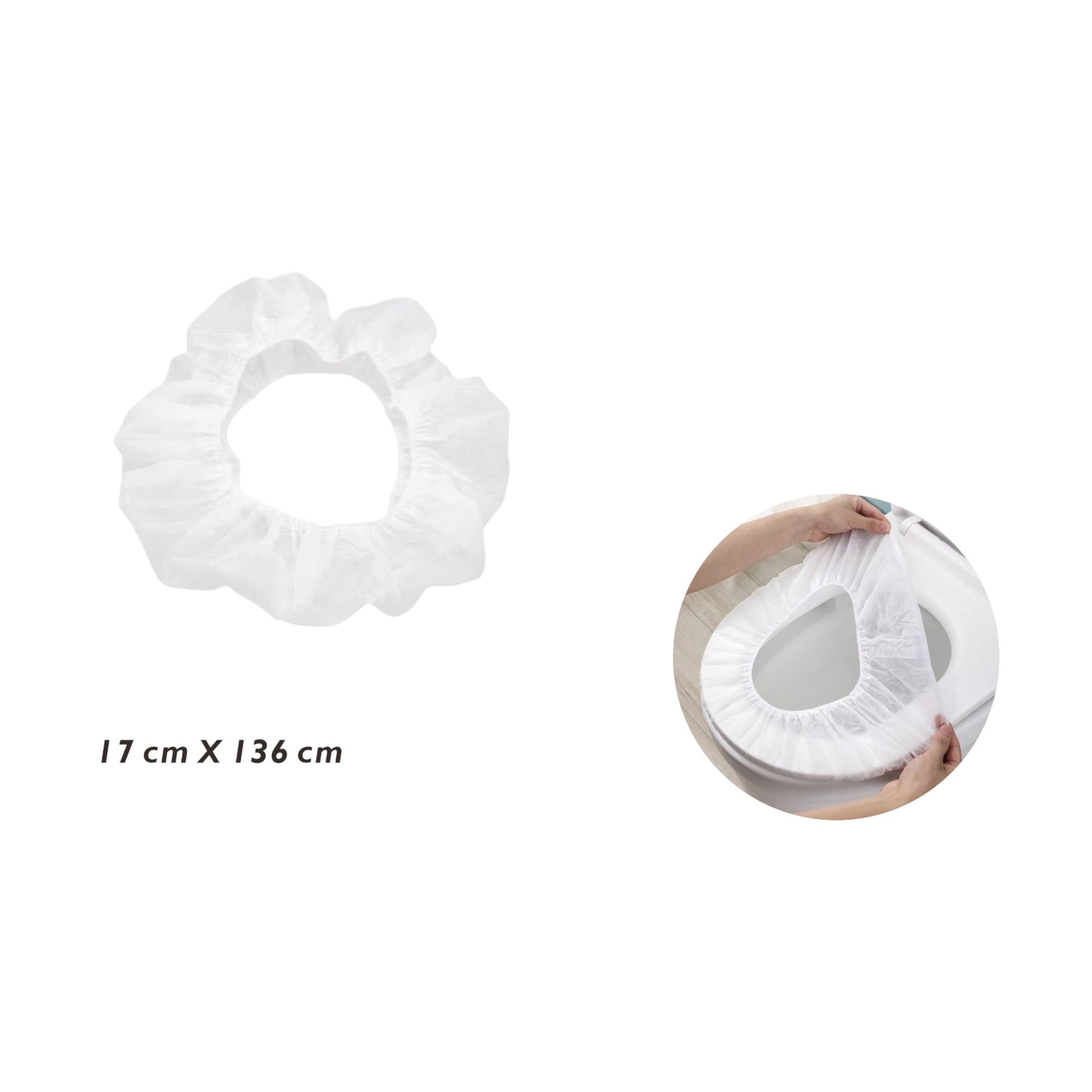Funda para tapa de inodoro 17*136cm