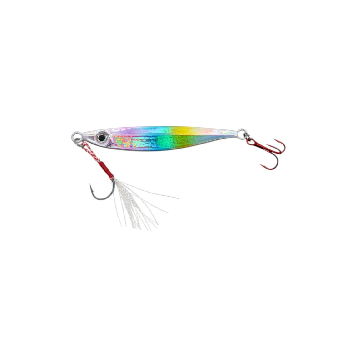 Señuelo de plomo 1011-80G con triple anzuelo