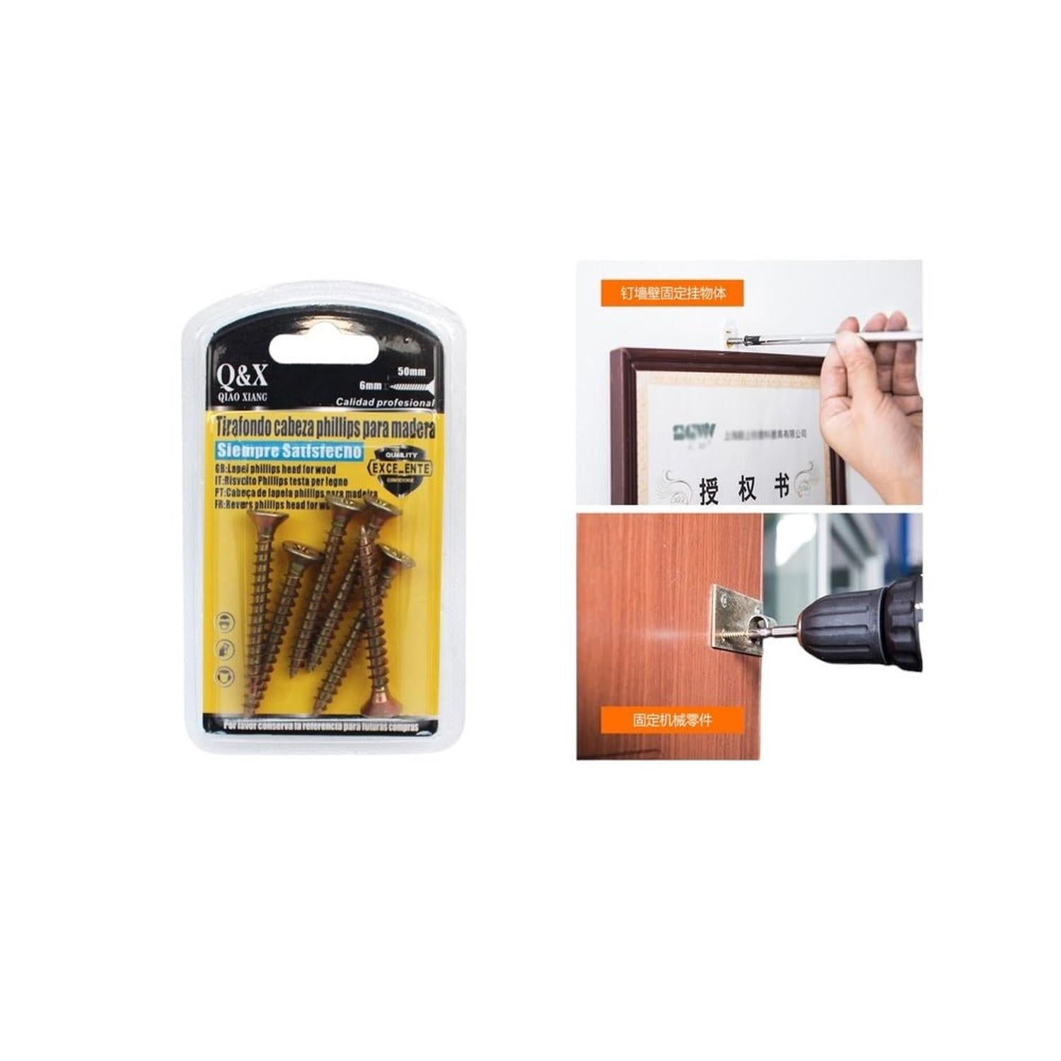 Clavos De Fibra 6X50 (Templados)