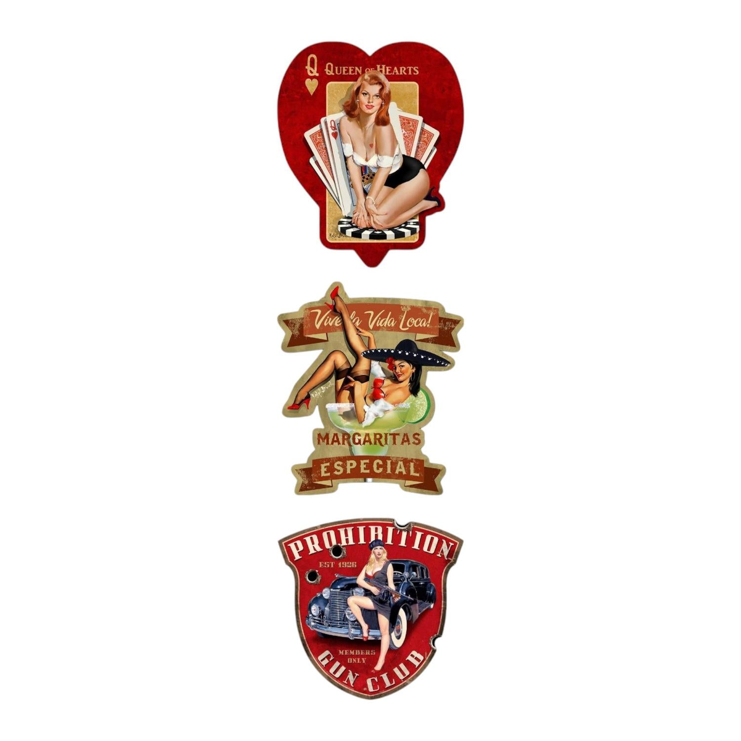 Cuadro de hojalata con diseño exclusivo (mezcla de modelos 236, 238, 239, 240)