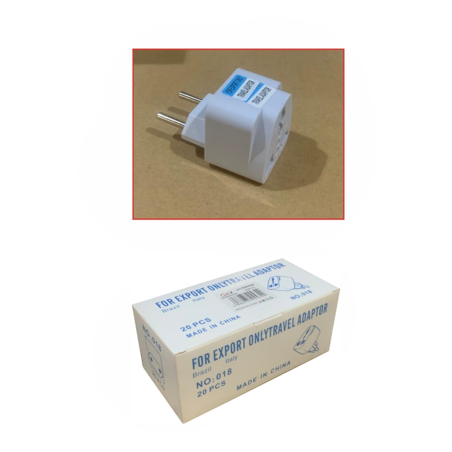 Enchufe De Conversión De Dos Círculos 3