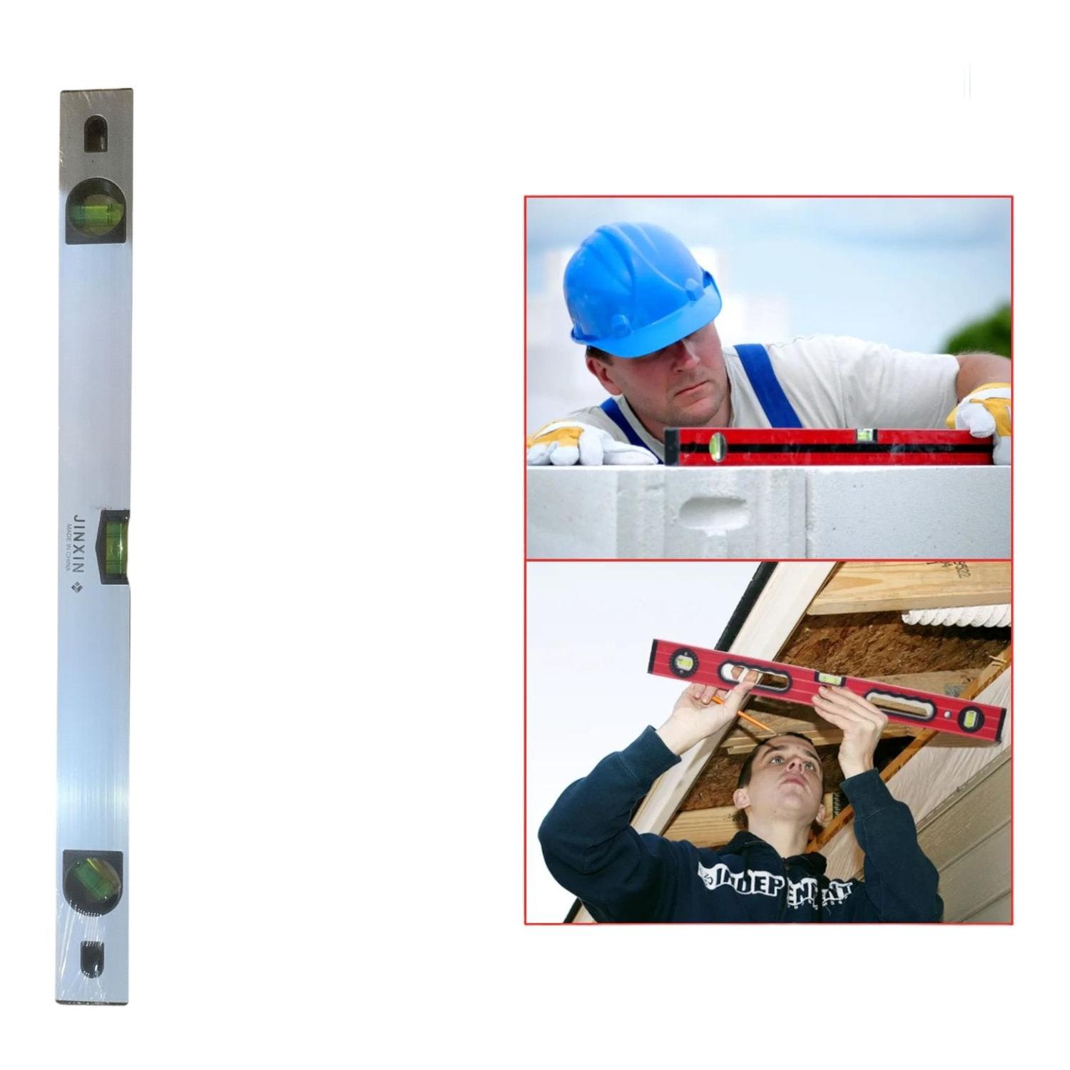 Nivel De Burbuja 95C Plata 60Cm