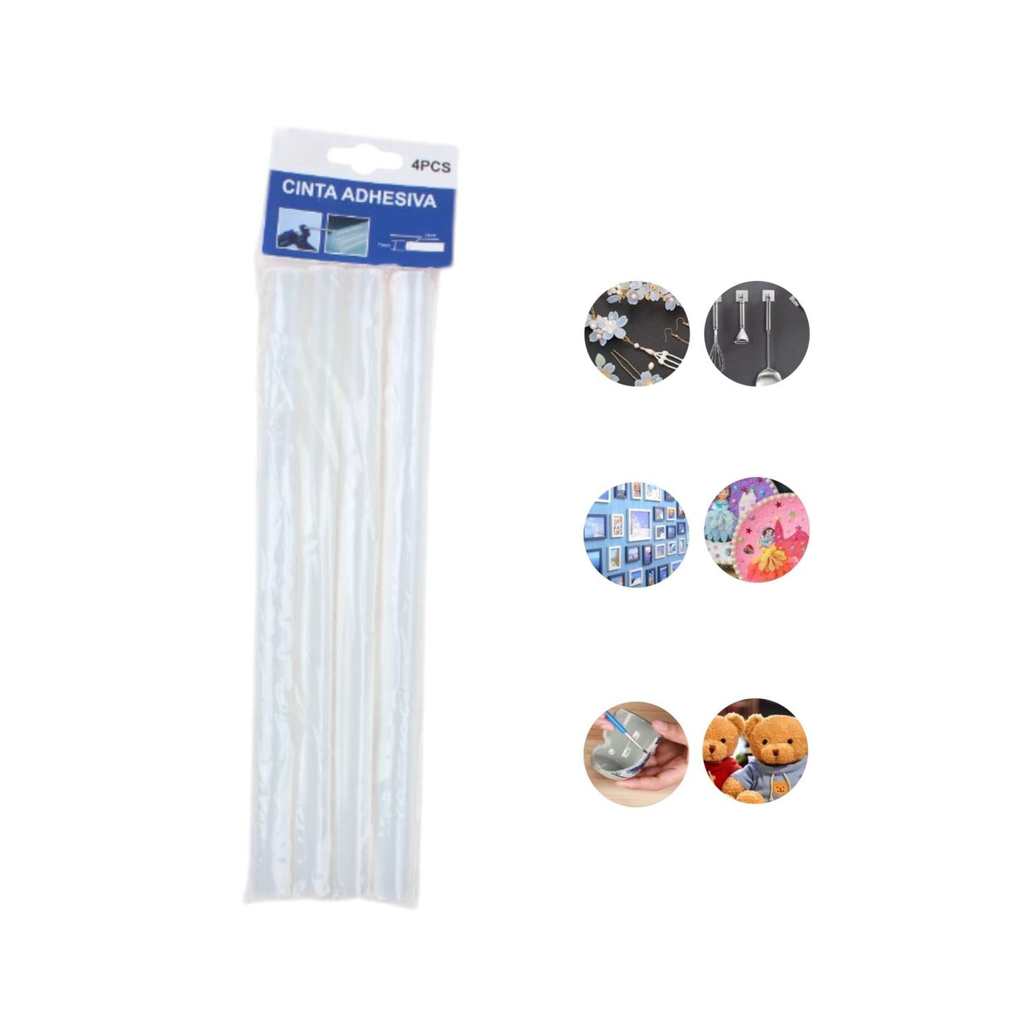 Barras de pegamento gruesas