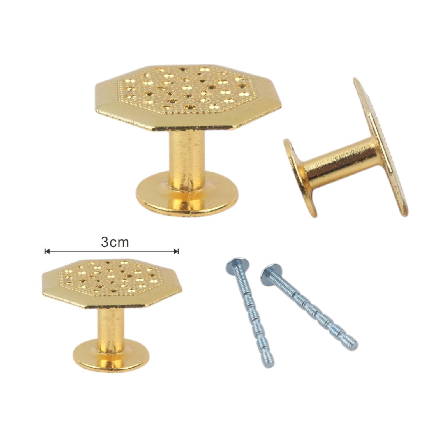 Mango Hexagonal Dorado