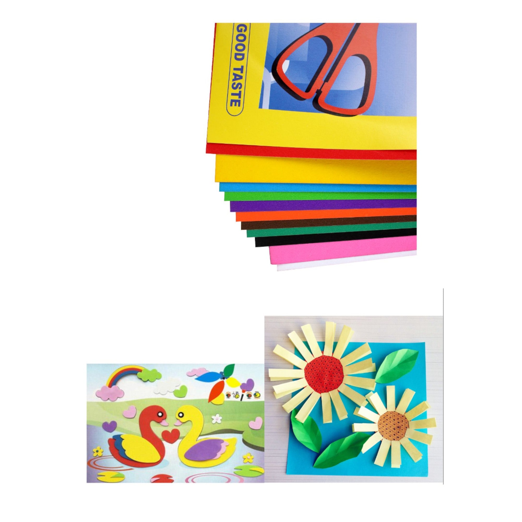 Cartulina de Colores Tamaño A4 – 10 Hojas por Paquete