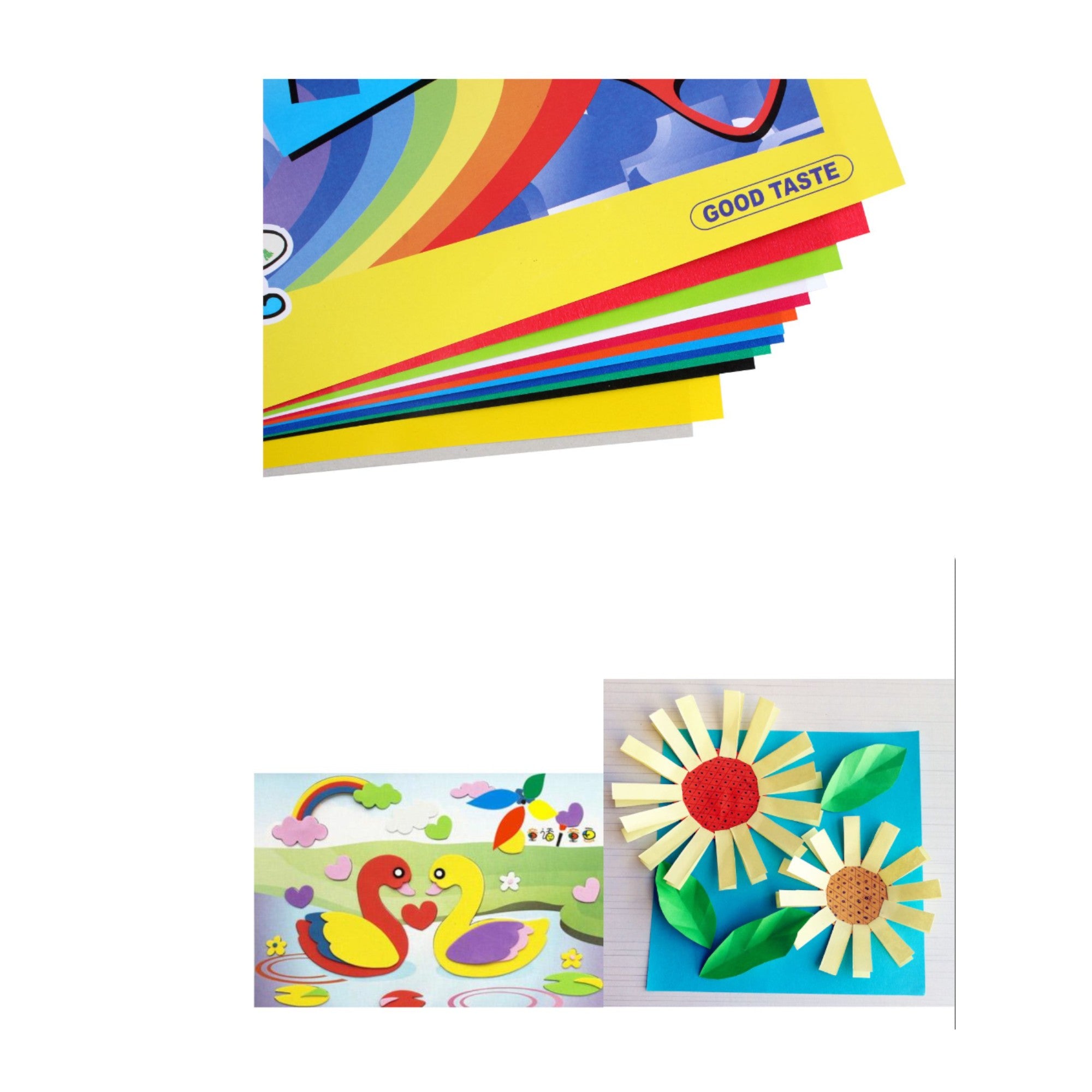 Cartulina de Colores Tamaño A4 – 10 Hojas por Paquete