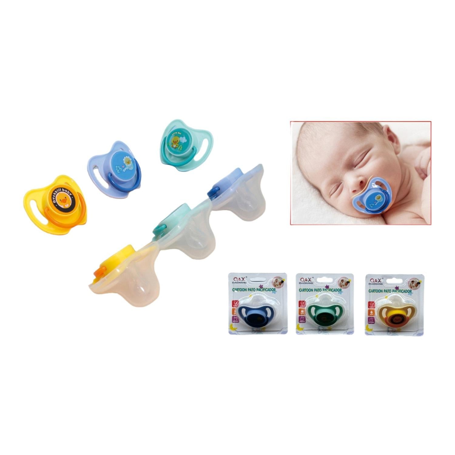 Chupete De Pato De Dibujos Animados
