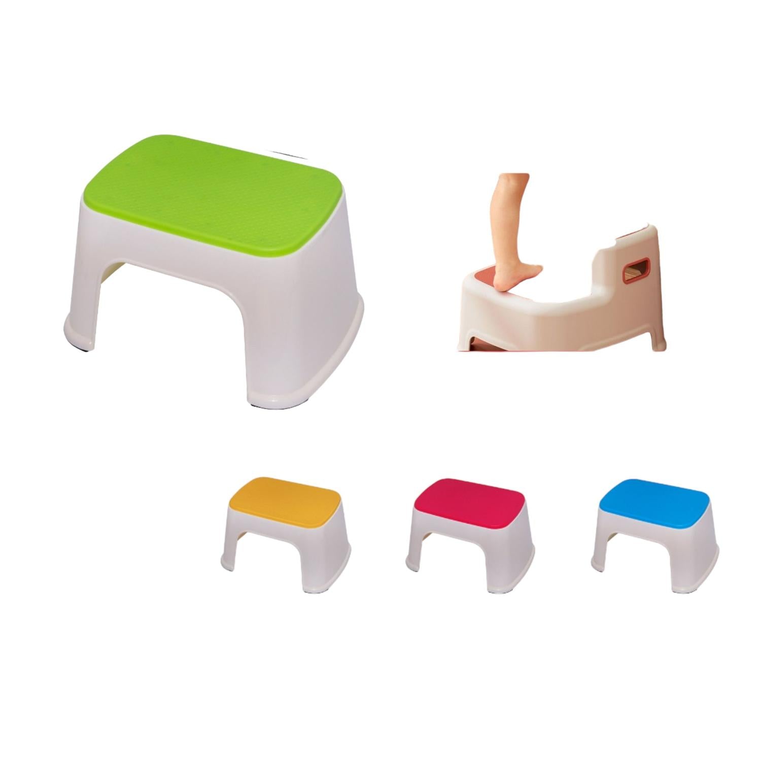 Banquito Infantil Antideslizante de Plástico