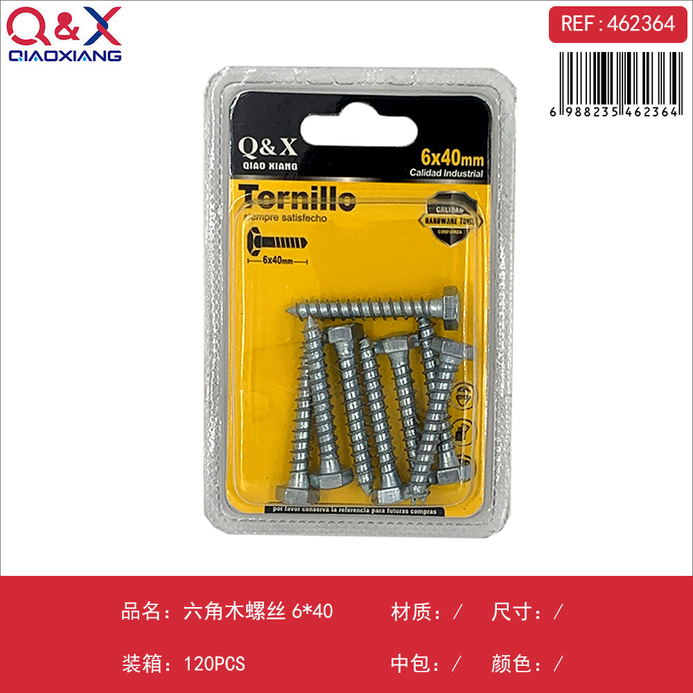 Tornillo para madera hexagonal 640