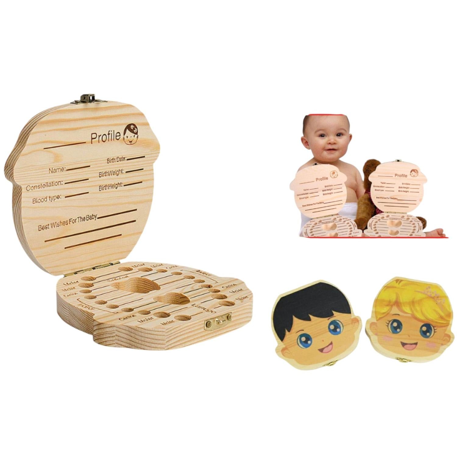 Caja De Dientes De Colores.