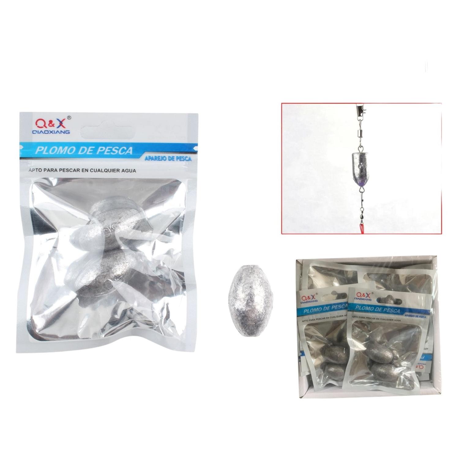 Colgante De Plomo De Oliva 50G 2Pcs