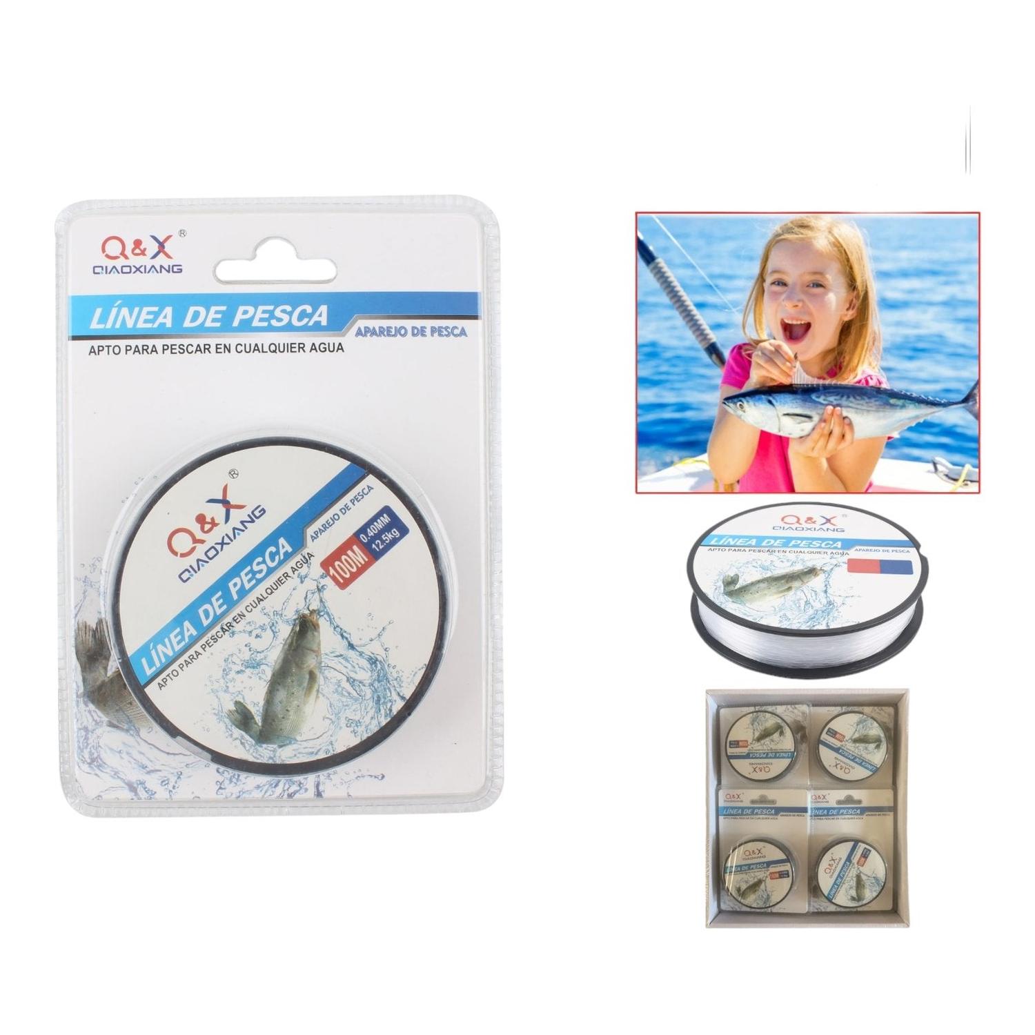 Hilo De Pescar De 100 Metros 0,40 Mm