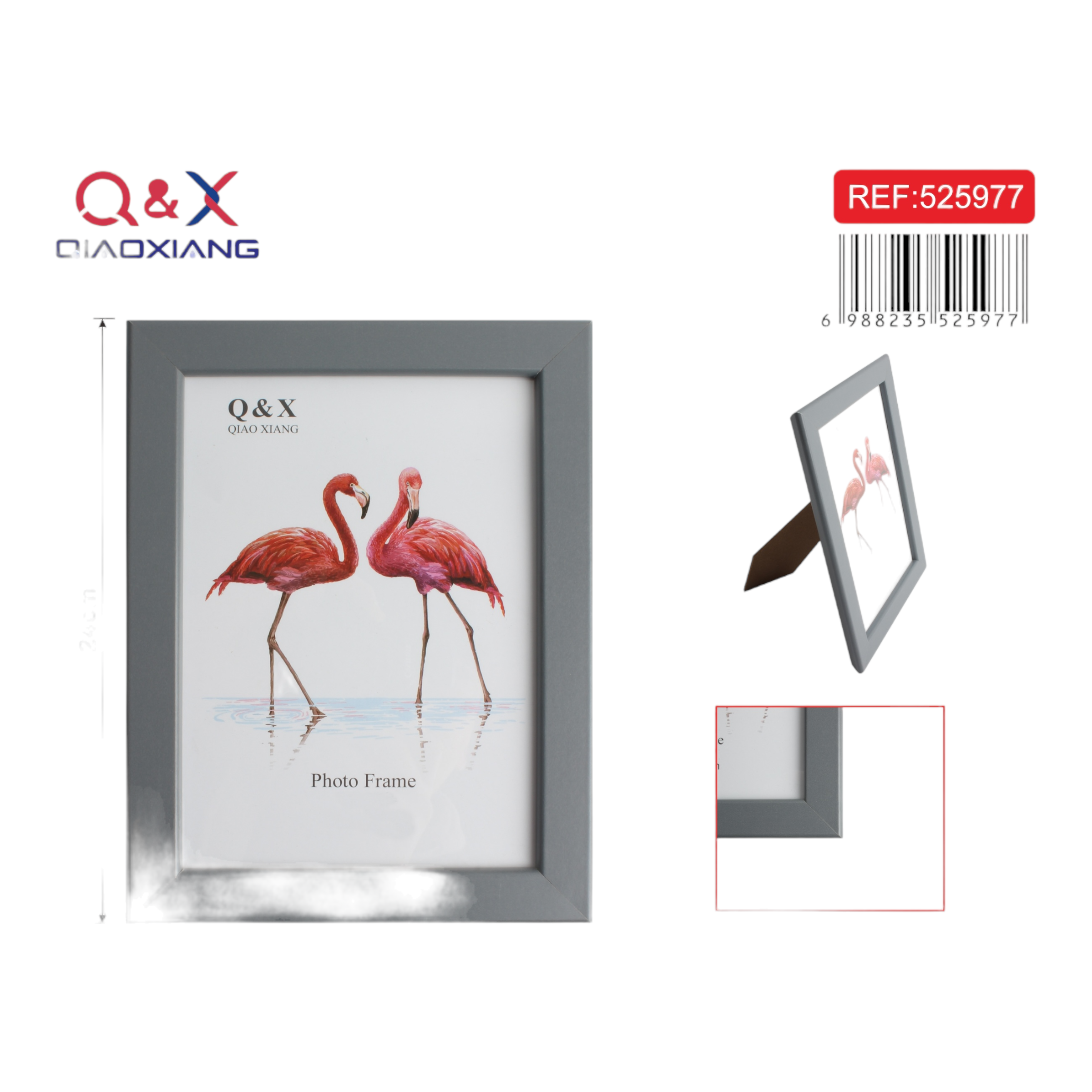 Marco Fotografico Qiaoxiang Modelo 458 - 18x24 cm