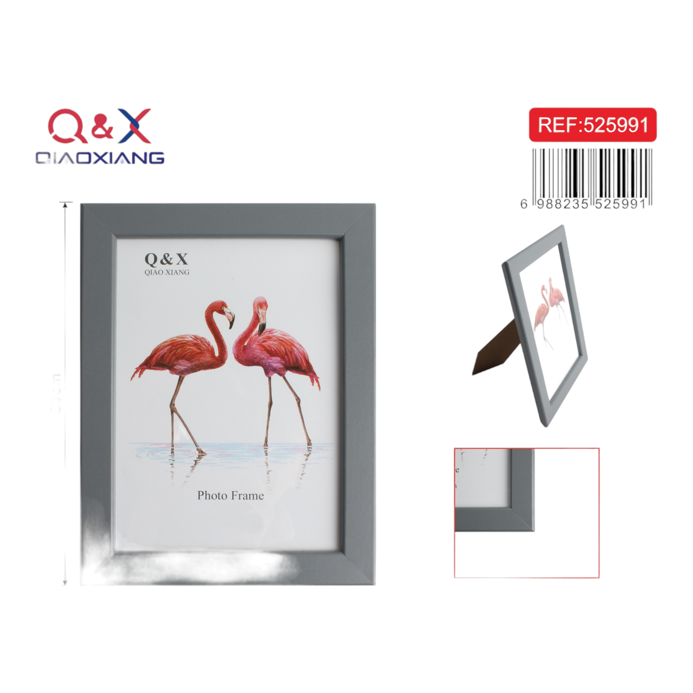 Marco Fotografico Qiaoxiang Modelo 458 - 20x30 cm