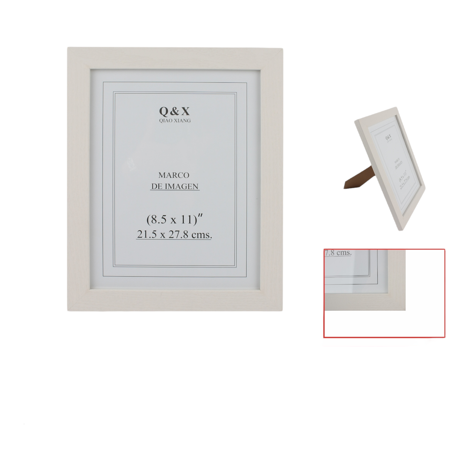 Marco Fotografico Qiaoxiang Modelo 416 - Carta 21,8x28 cm