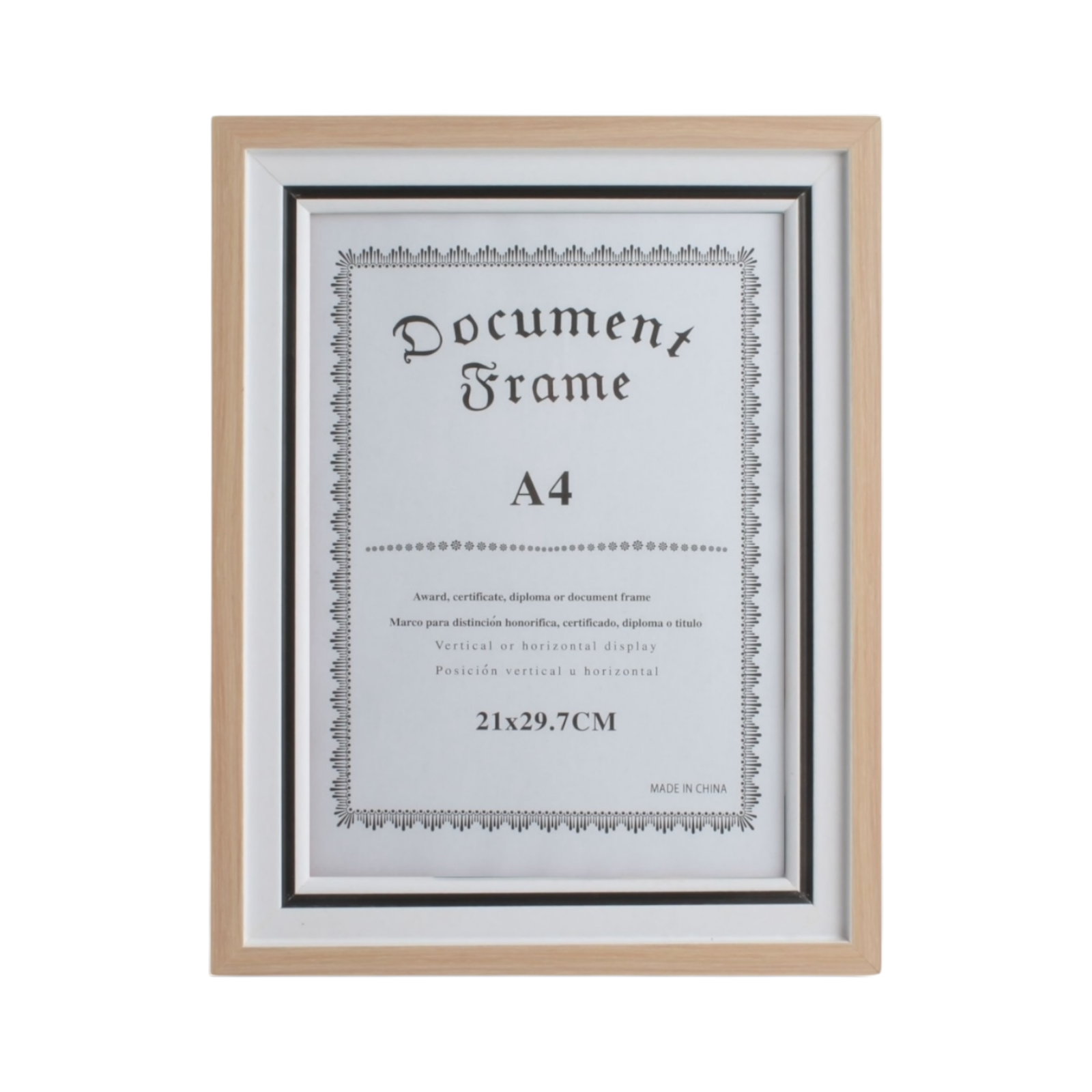 Marcos Fotograficos Modelo 426 de A4 21x29.7cm 527094-Marrn claro