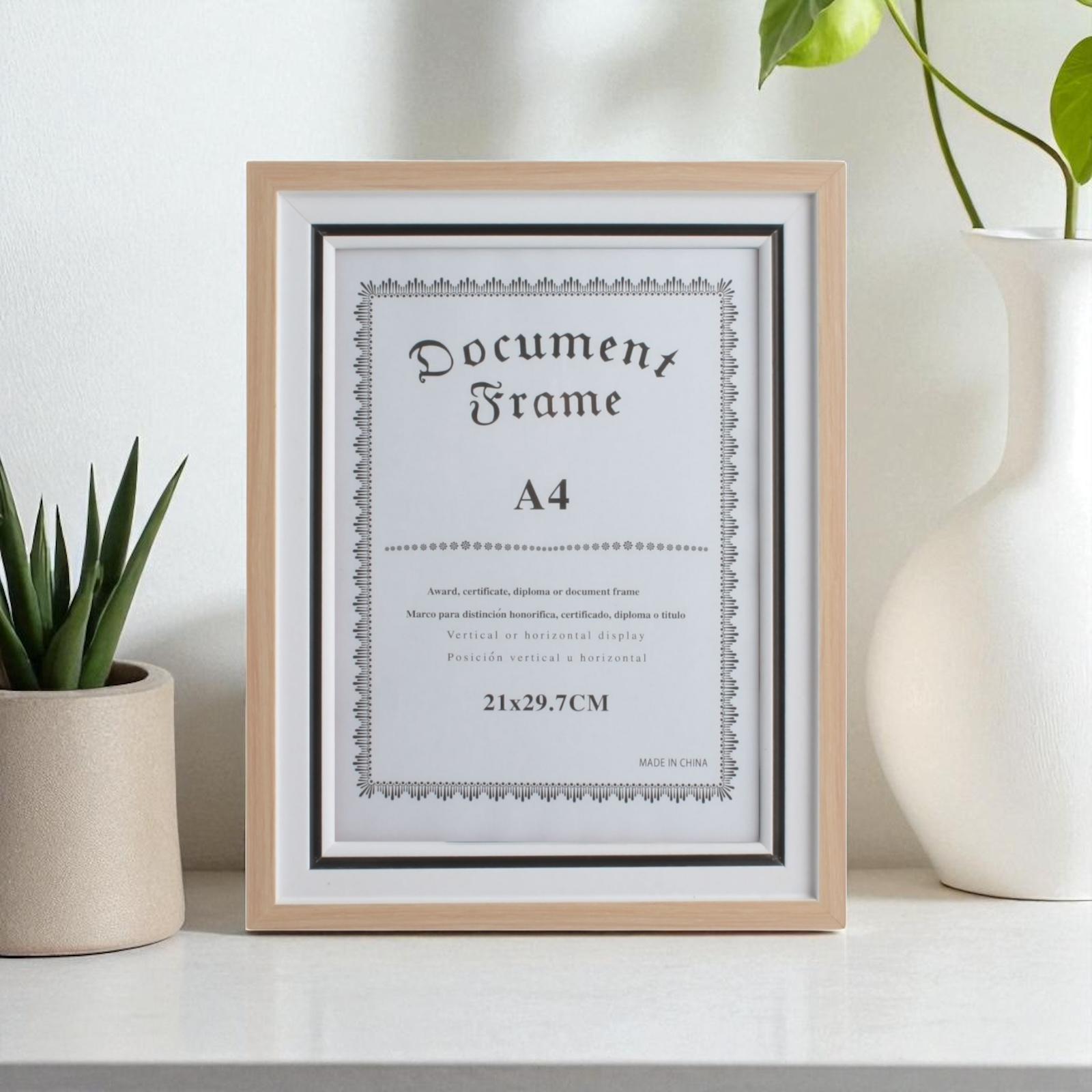 Marcos Fotograficos Modelo 426 de A4 21x29.7cm 527094-Caf oscuro