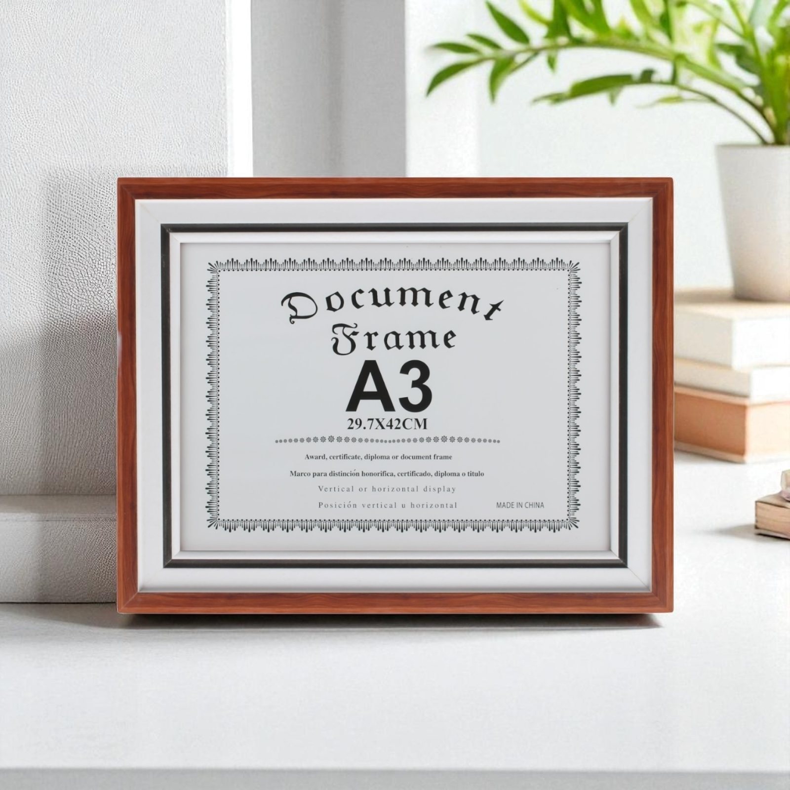 Marcos Fotograficos Modelo 426 de 29x42cm 527117-Marrn