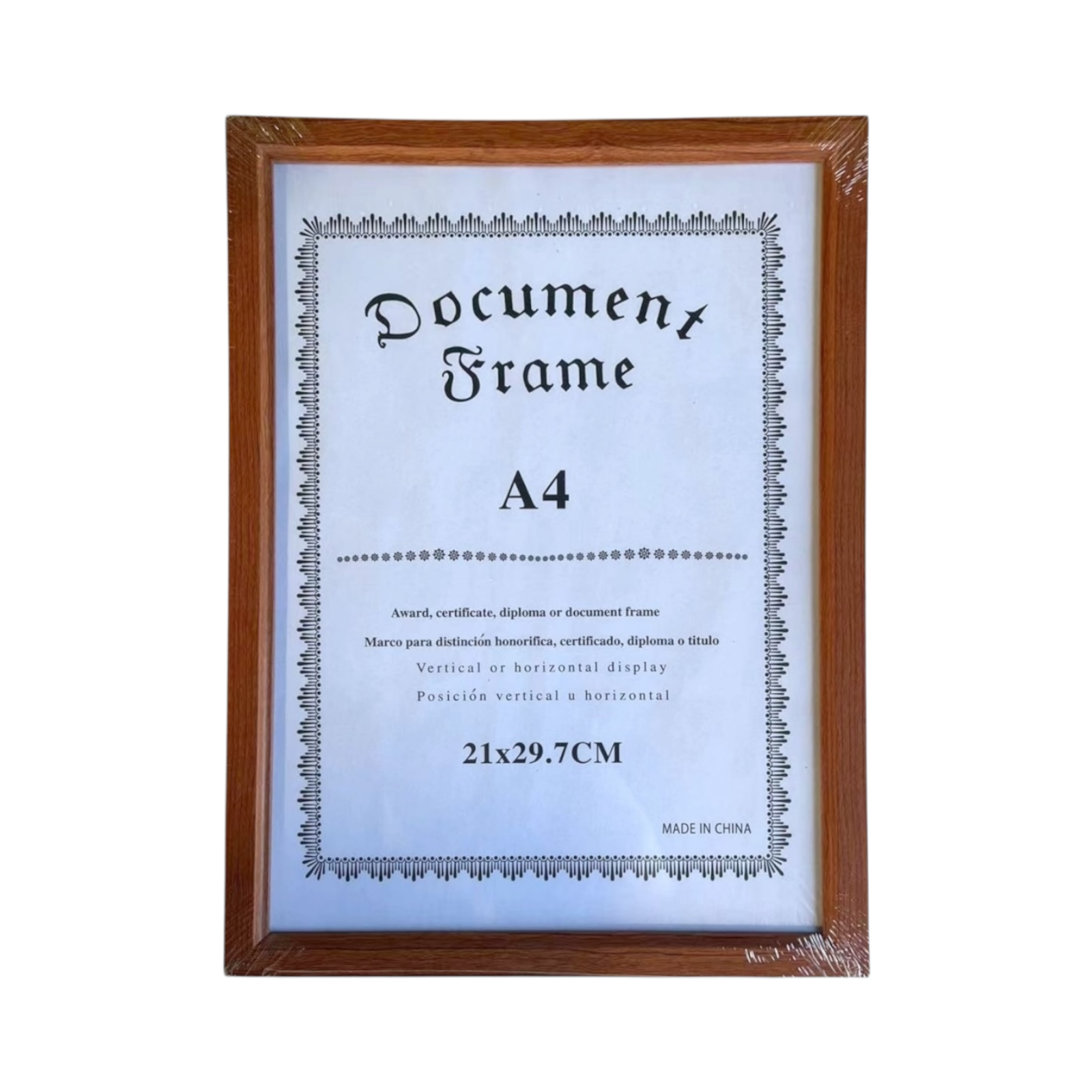 Marcos Fotograficos Modelo 411 de A4 21x29.7cm 527131-Negro