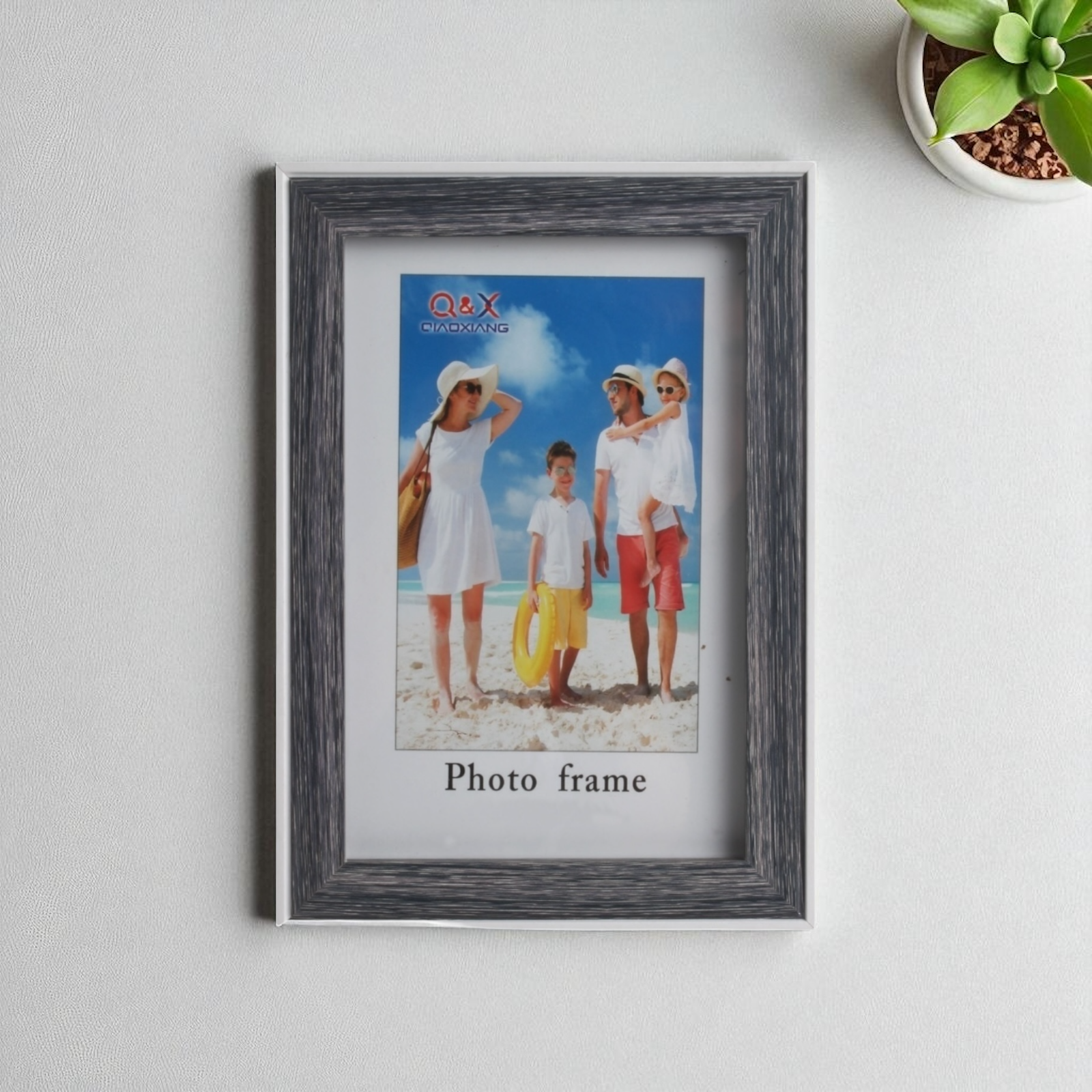 Marcos Fotograficos Modelo 427 de 20x30cm 527193-Marrn con borde blanco