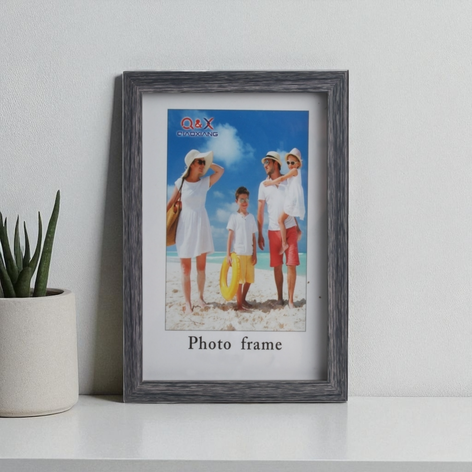 Marcos Fotograficos Modelo 427 de 25x30cm 527209-Marrn con borde blanco