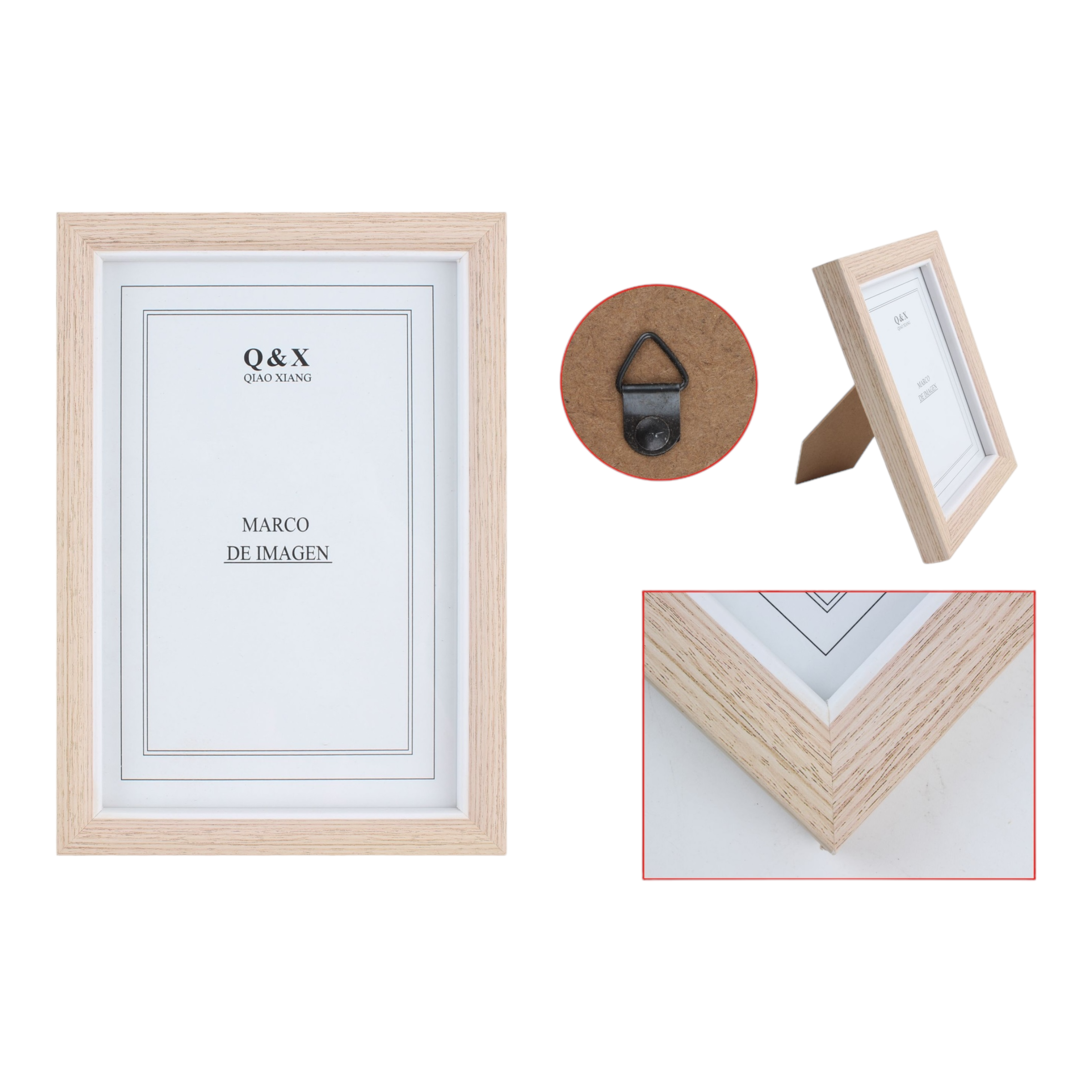 Marco Fotografico Qiaoxiang Modelo 428 - 25x30 cm