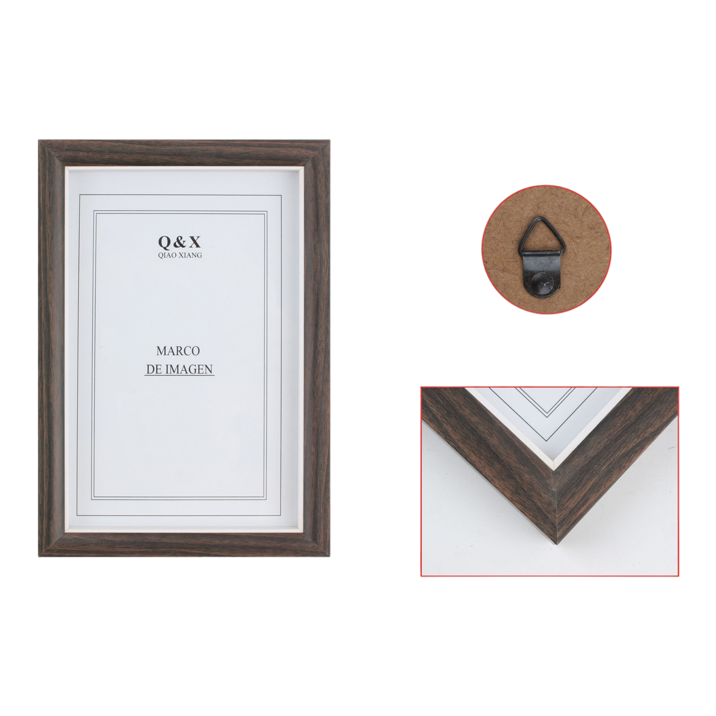 Marco Fotografico Qiaoxiang Modelo 428 - 30x40 cm