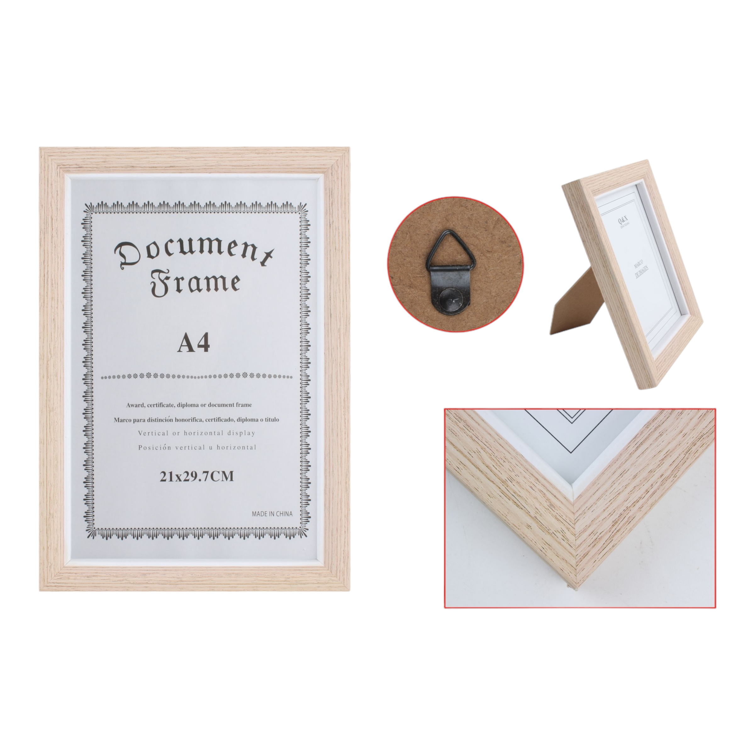 Marco Fotografico Qiaoxiang Modelo 428 - A4 21x29,7 cm