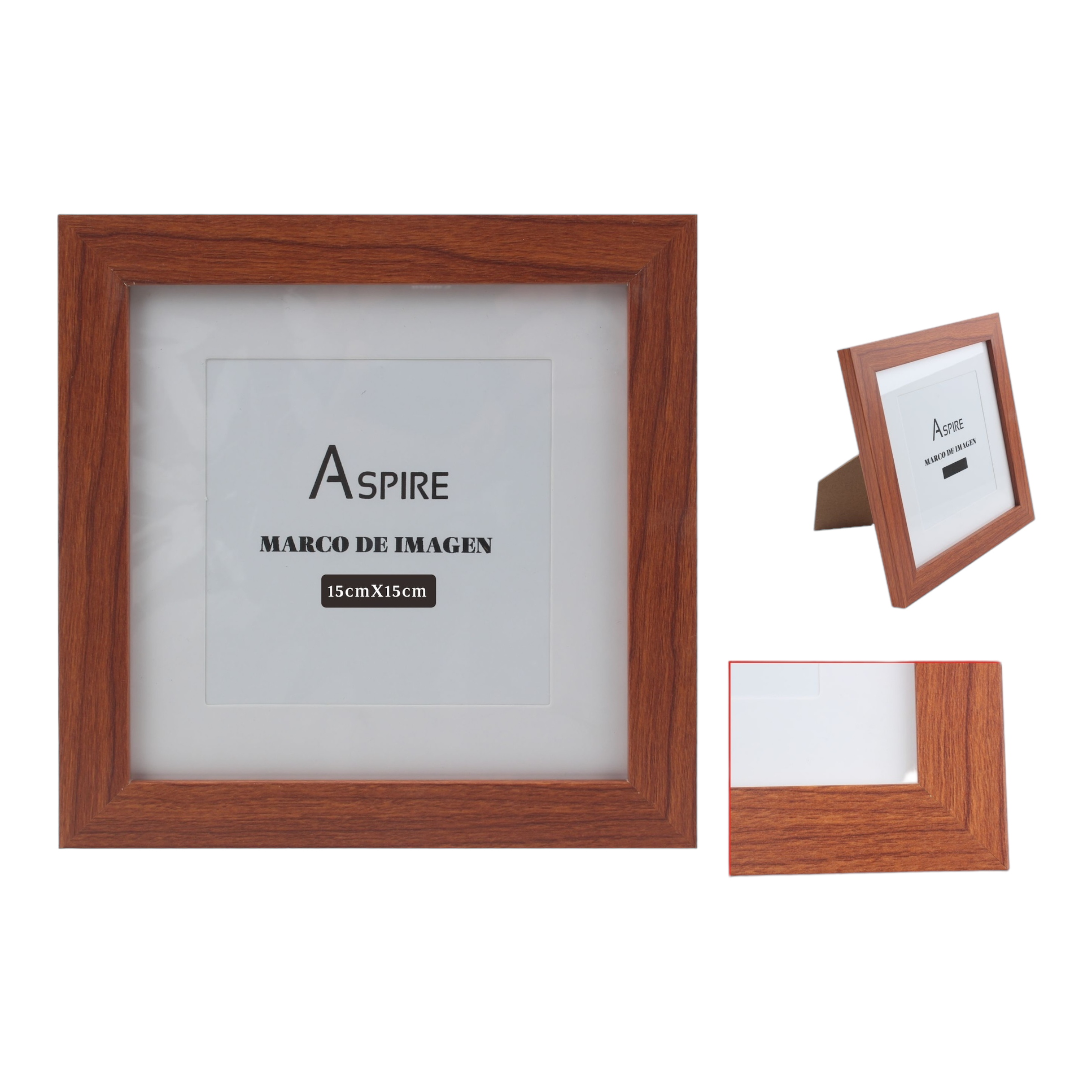 Marco Fotografico Qiaoxiang Modelo 40038 - 15x15 cm