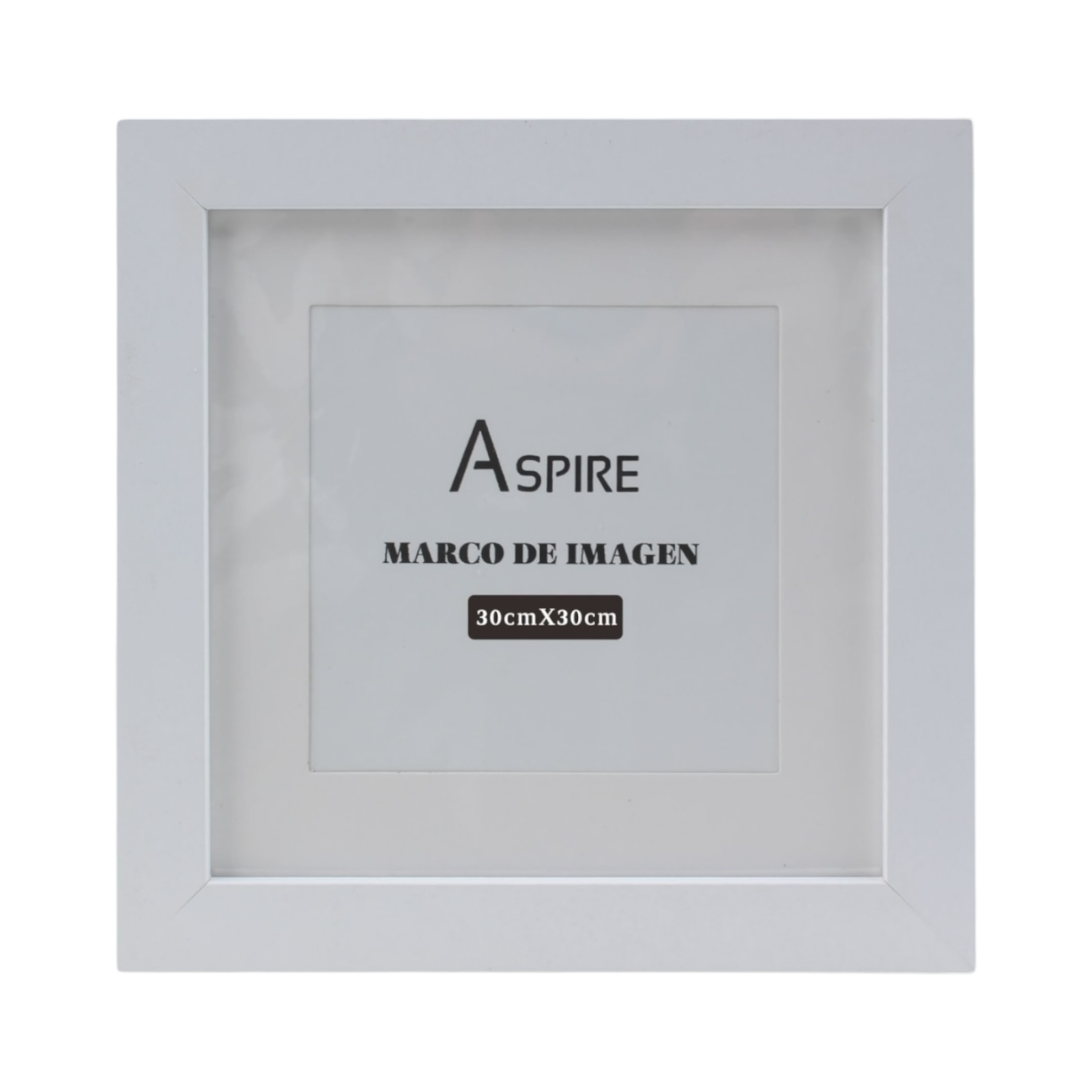 Marcos Fotograficos Modelo 40040 de 30x30cm 527476-Blanco