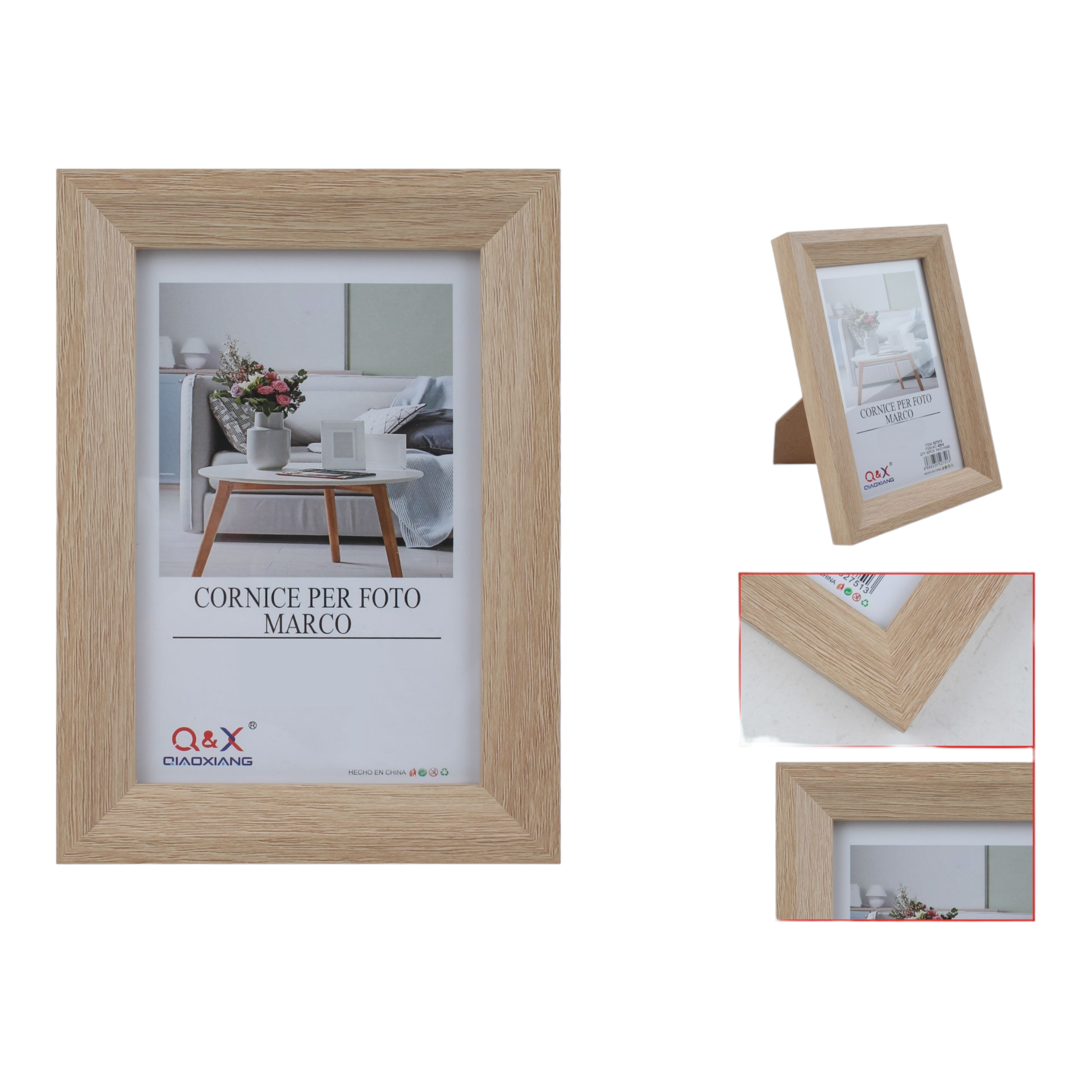 Marco Fotografico Qiaoxiang Modelo 429 - 13x18 cm
