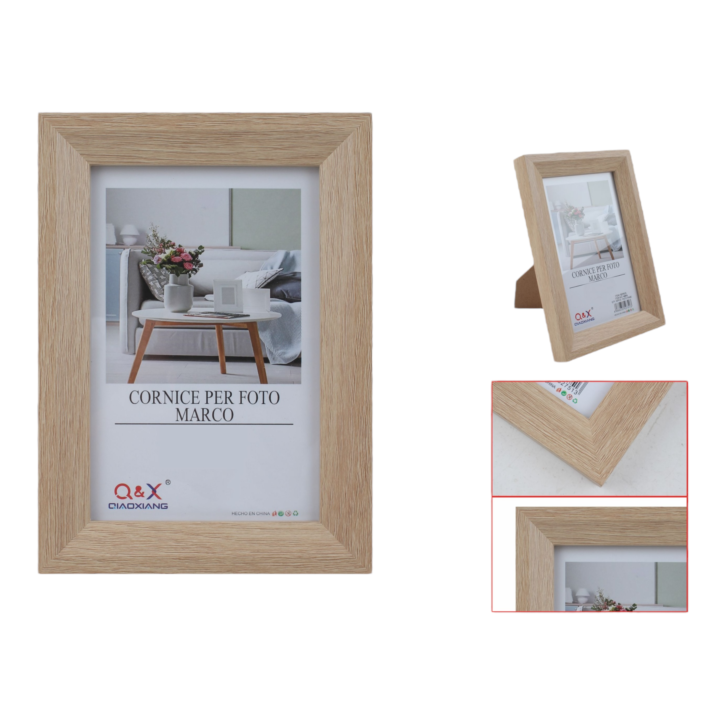 Marco Fotografico Qiaoxiang Modelo 429 - 15x20 cm