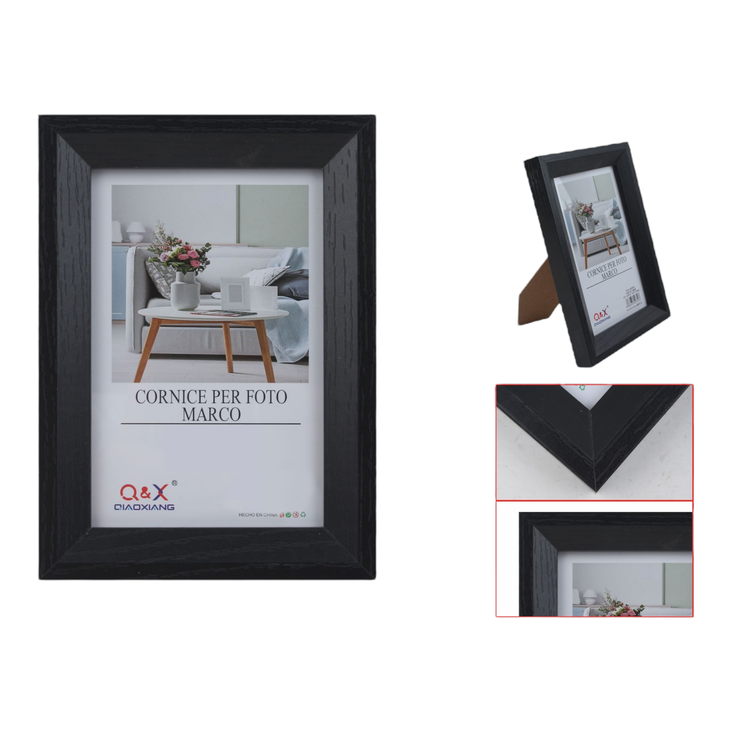 Marco Fotografico Qiaoxiang Modelo 429 - 18x24 cm