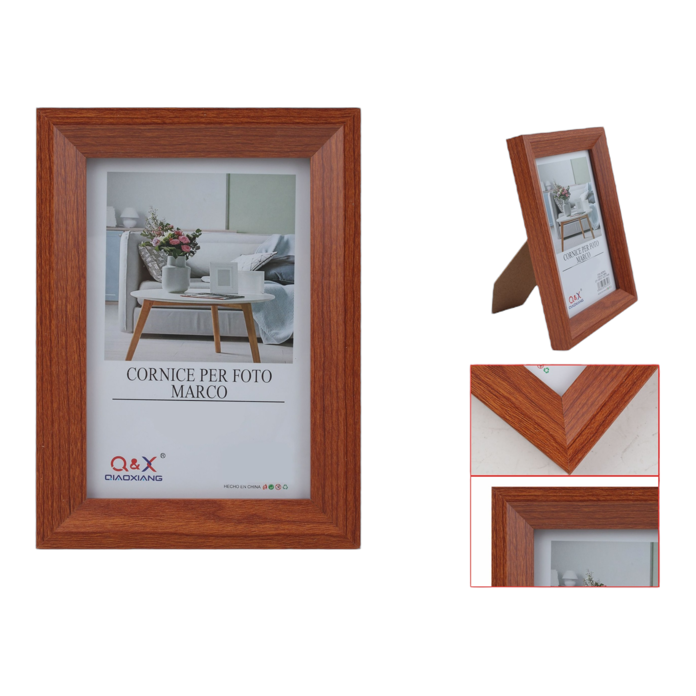 Marco Fotografico Qiaoxiang Modelo 429 - 18x24 cm