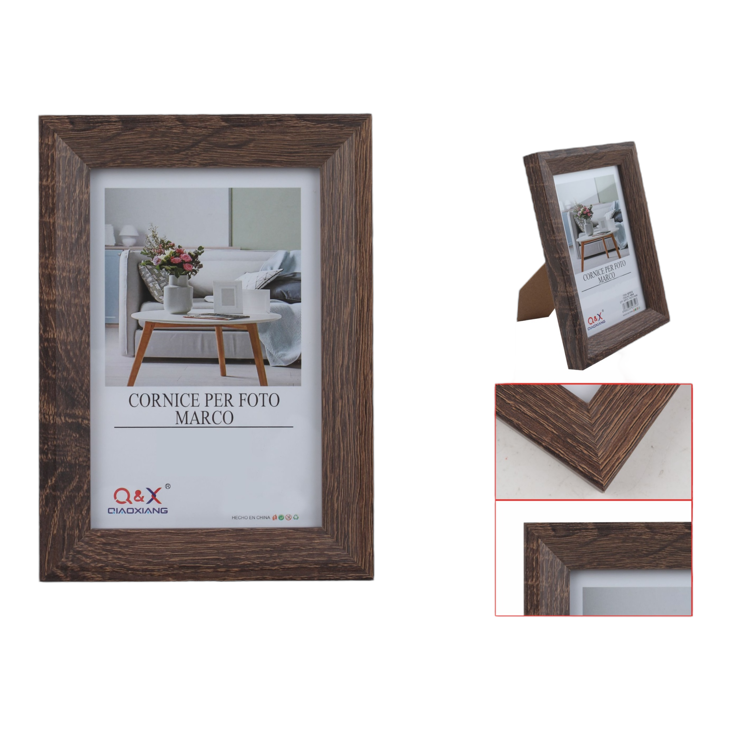 Marco Fotografico Qiaoxiang Modelo 429 - 20x25 cm